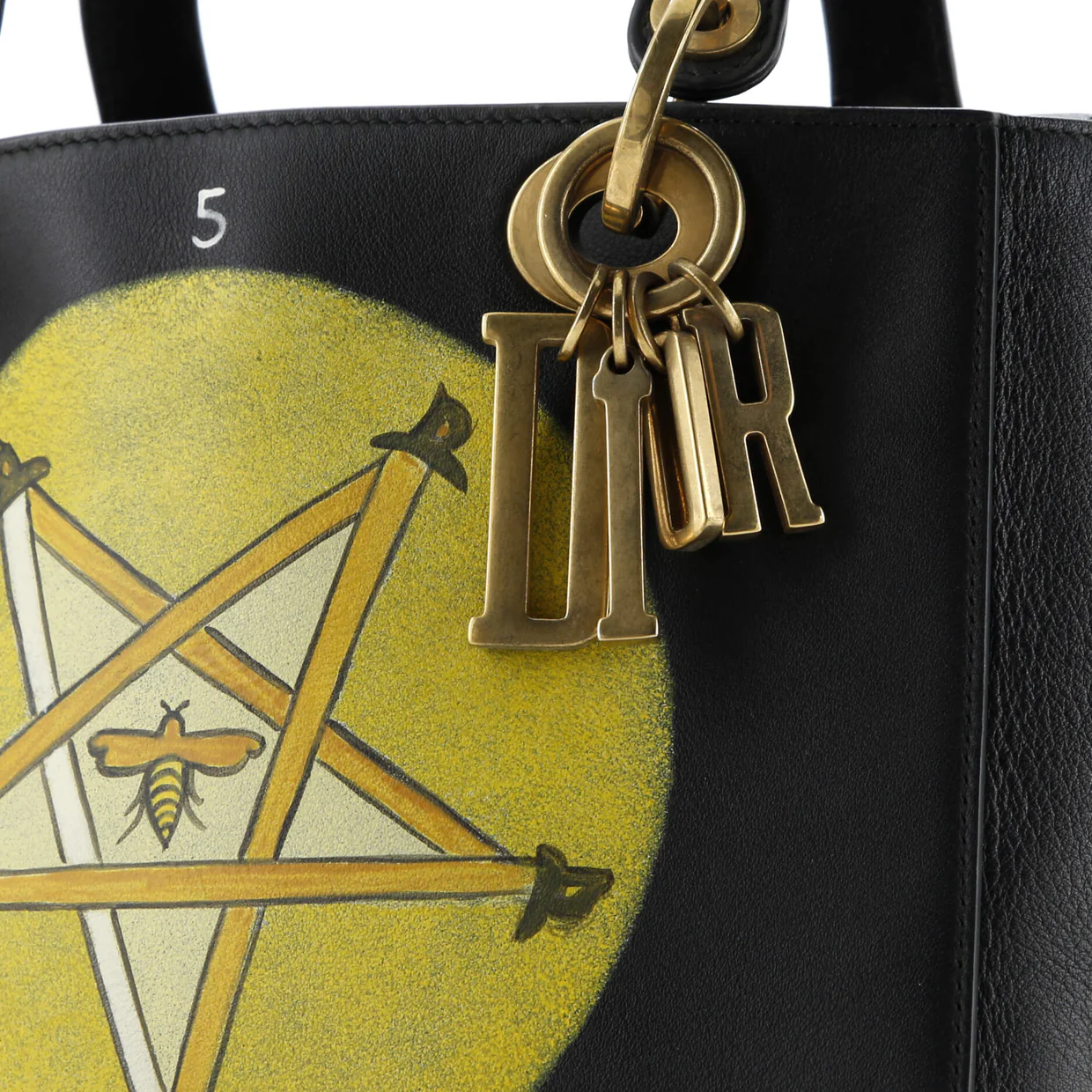 Supple Lady Dior Bag Limited Edition Niki de Saint Phalle Printed Leather Medium - Deep Luxury