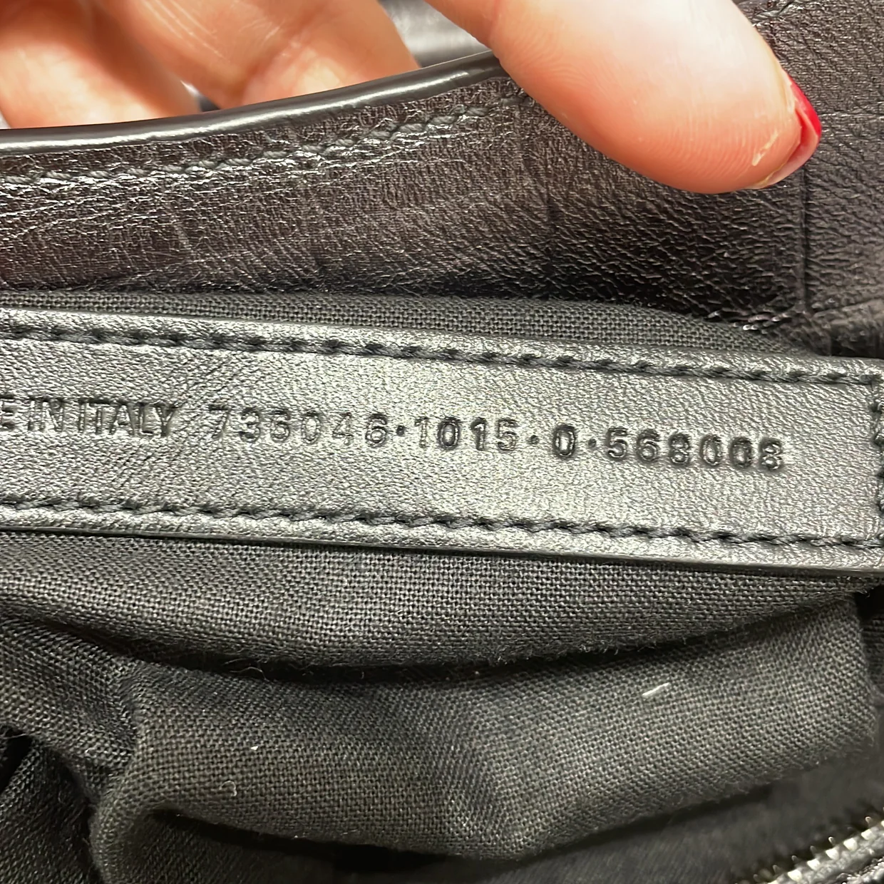 Neo Cagole City Bag Crocodile Embossed with Crystals Small - Deep Luxury