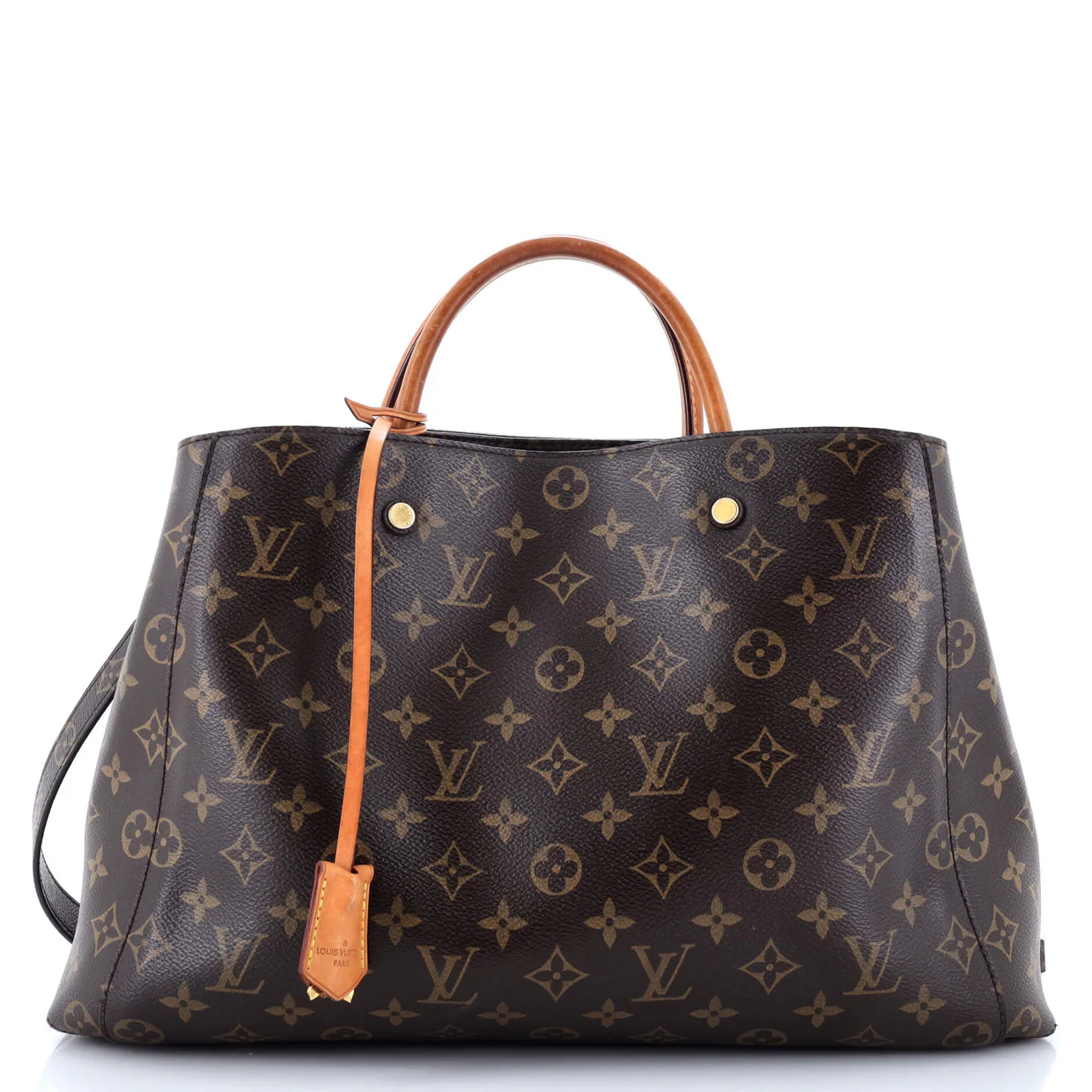 Montaigne Handbag Monogram Canvas GM - Deep Luxury