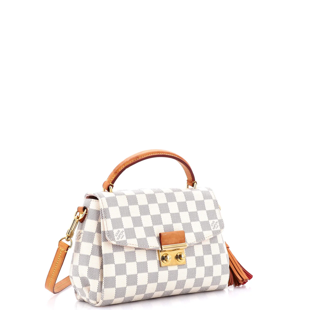 Croisette Handbag Damier - Deep Luxury