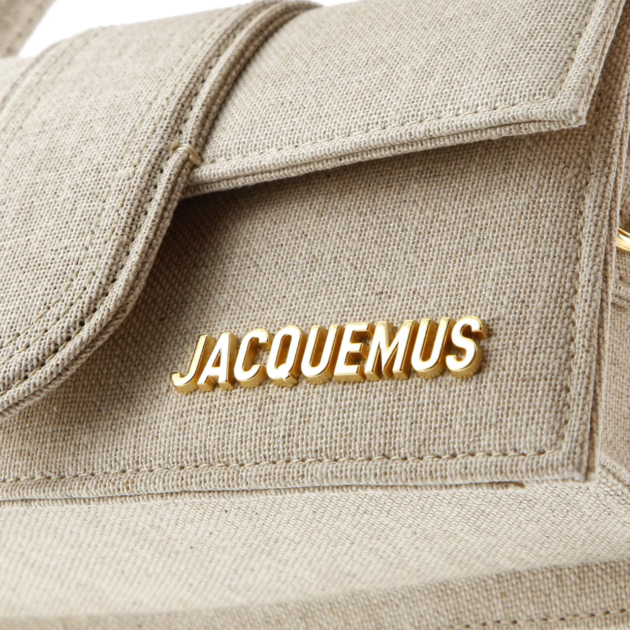 Le Bambino Top Handle Flap Bag Canvas - Deep Luxury