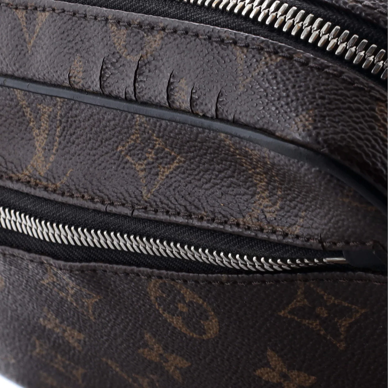 Kasai Clutch Macassar Monogram Canvas - Deep Luxury