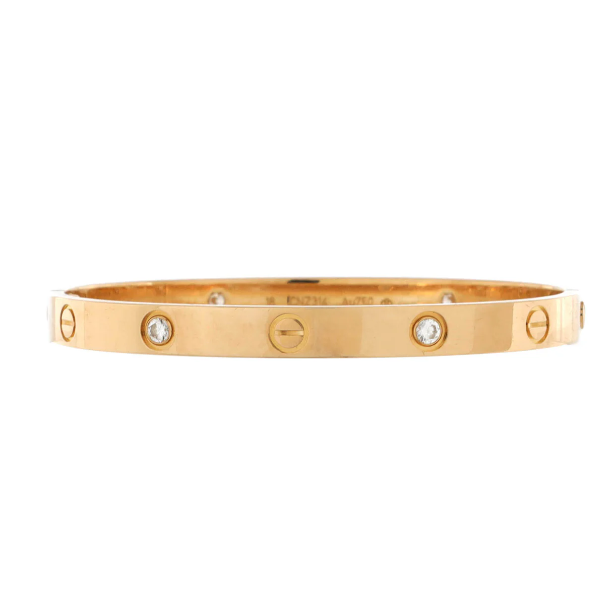 Love 4 Diamond Bracelet 18K Yellow Gold with Diamonds - Deep Luxury