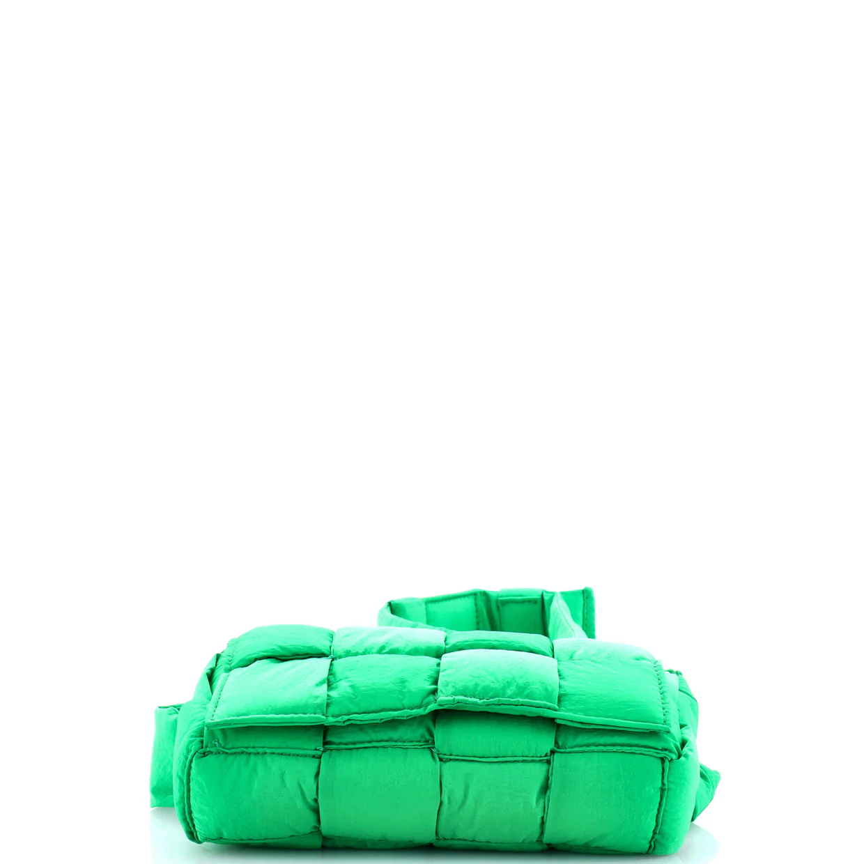 Cassette Belt Bag Padded Maxi Intrecciato Nylon Mini - Deep Luxury