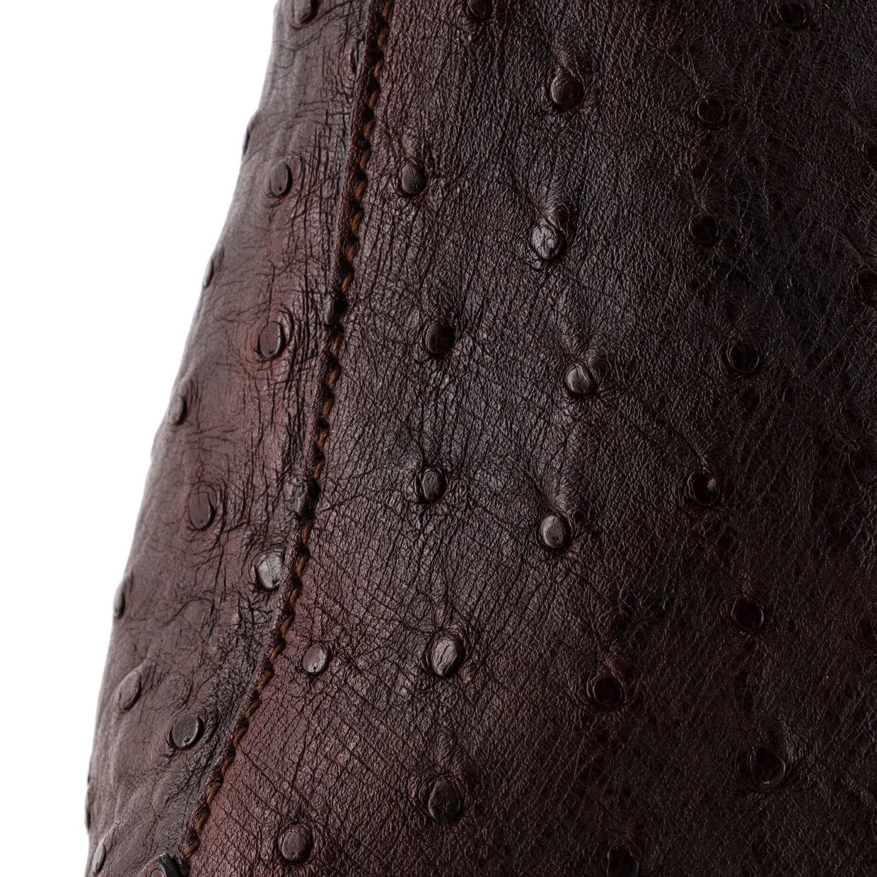 Web Jackie Soft Hobo Ostrich Large - Deep Luxury