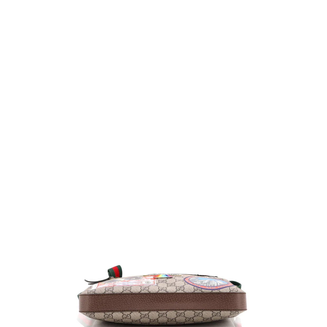 Courrier Zip Messenger GG Coated Canvas with Applique Medium - Deep Luxury