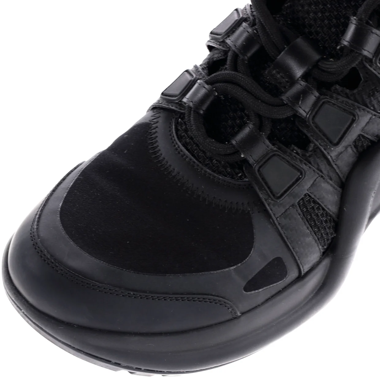 Women's LV Archlight Sneakers Monogram Technical Nylon with Leather - Deep Luxury