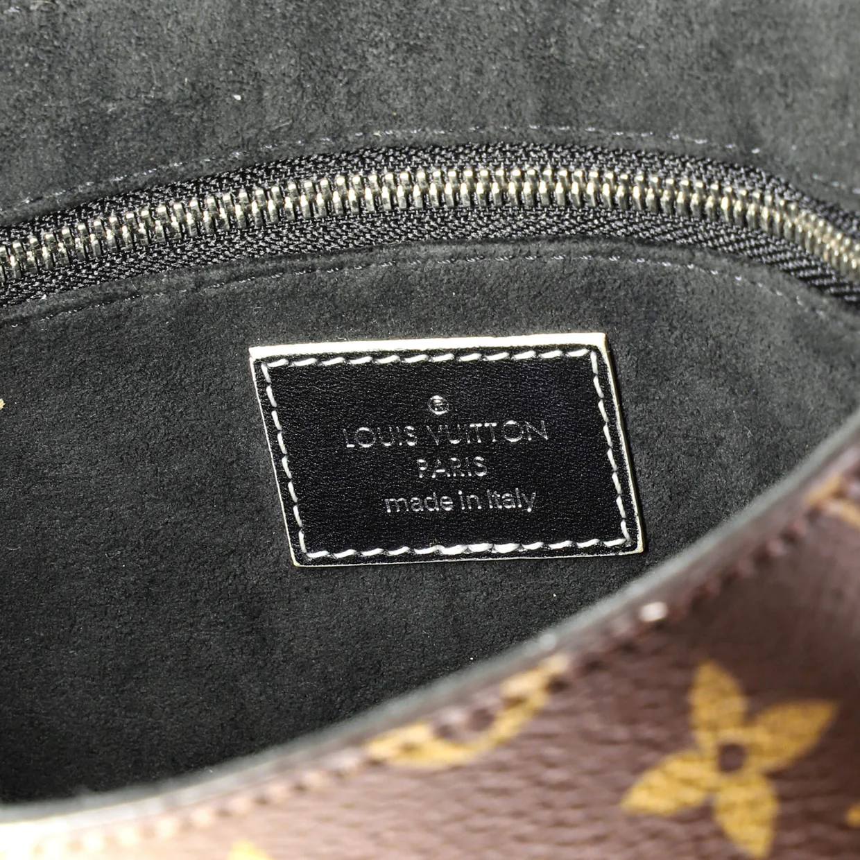 Chain It Handbag Monogram Canvas with Leather PM - Deep Luxury