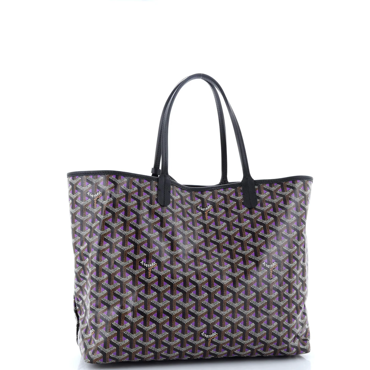 Saint Louis Tote Claire Voie Coated Canvas PM - Deep Luxury