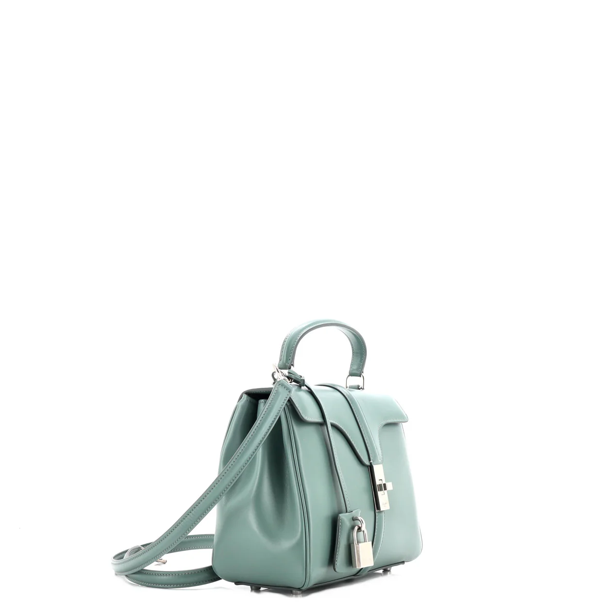 16 Top Handle Bag Smooth Calfskin Small - Deep Luxury