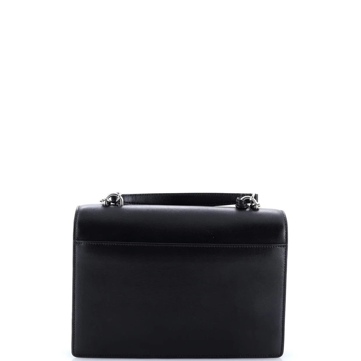 Sunset Top Handle Shoulder Bag Leather Medium - Deep Luxury