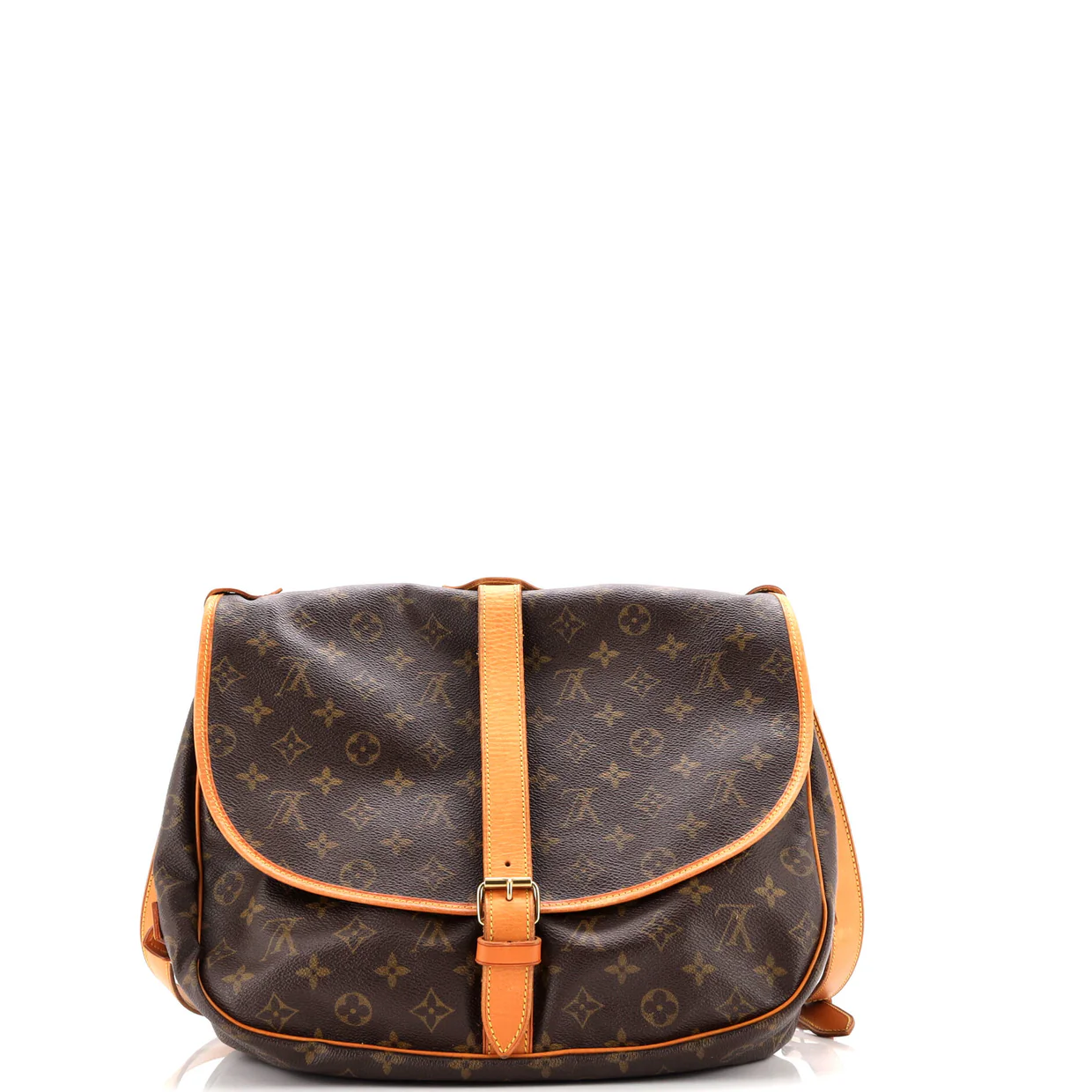 Saumur Handbag Monogram Canvas 35 - Deep Luxury