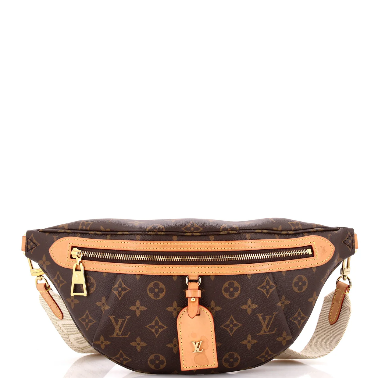 High Rise Bum Bag Monogram Canvas - Deep Luxury