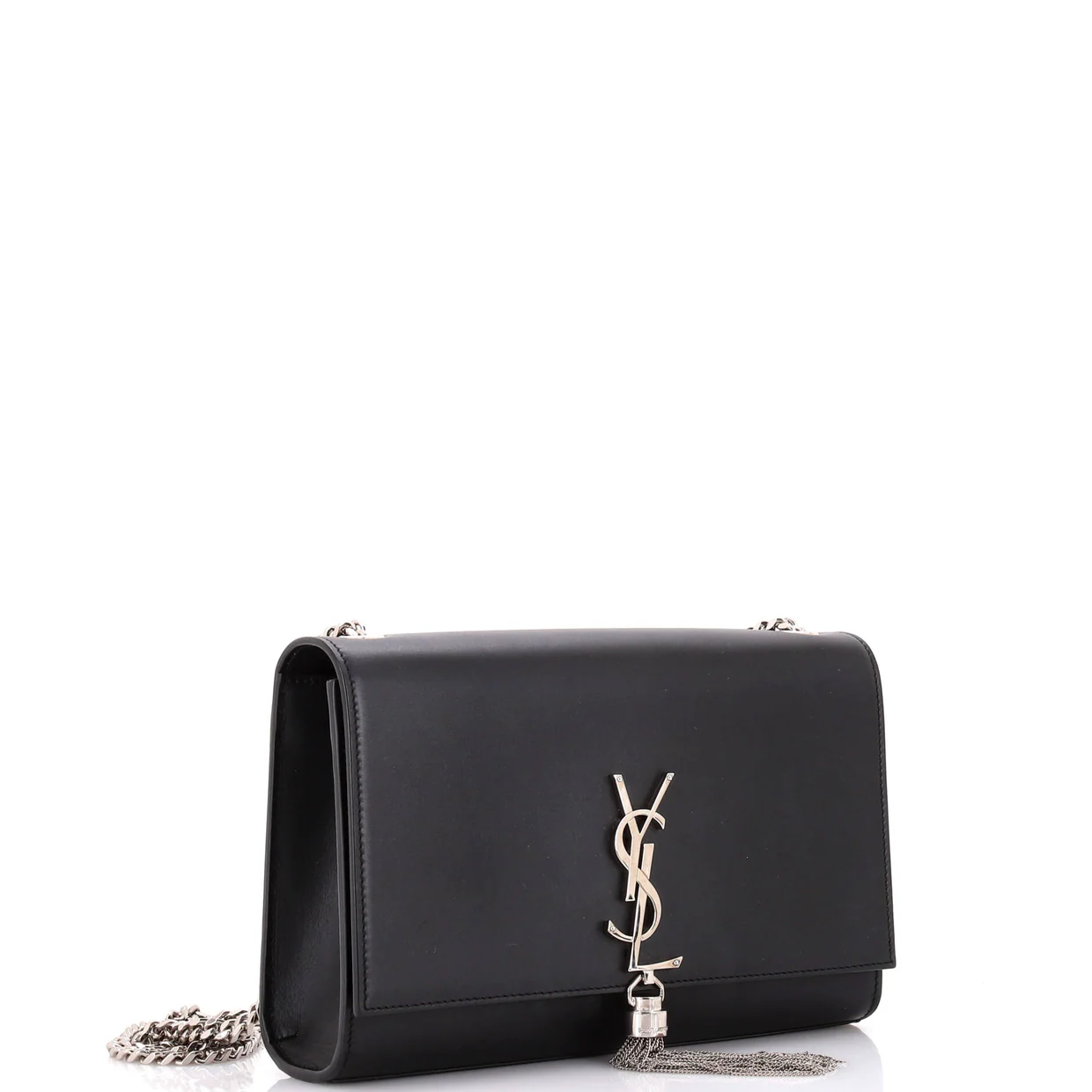 Classic Monogram Tassel Crossbody Bag Leather Medium - Deep Luxury