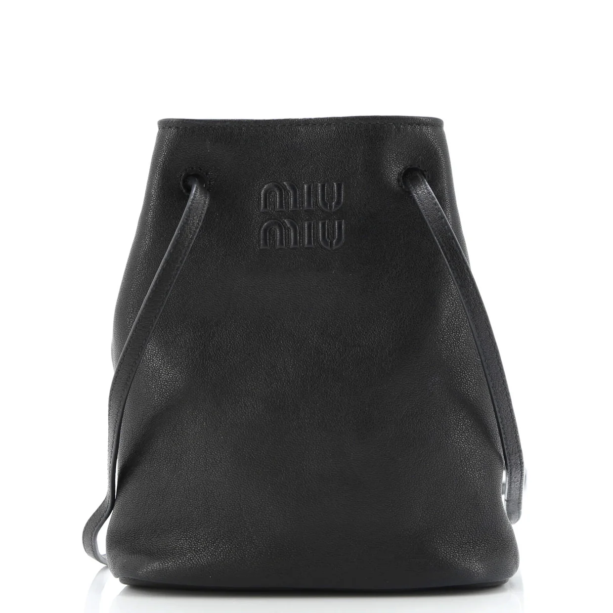 Aviator Bucket Bag Leather Mini - Deep Luxury