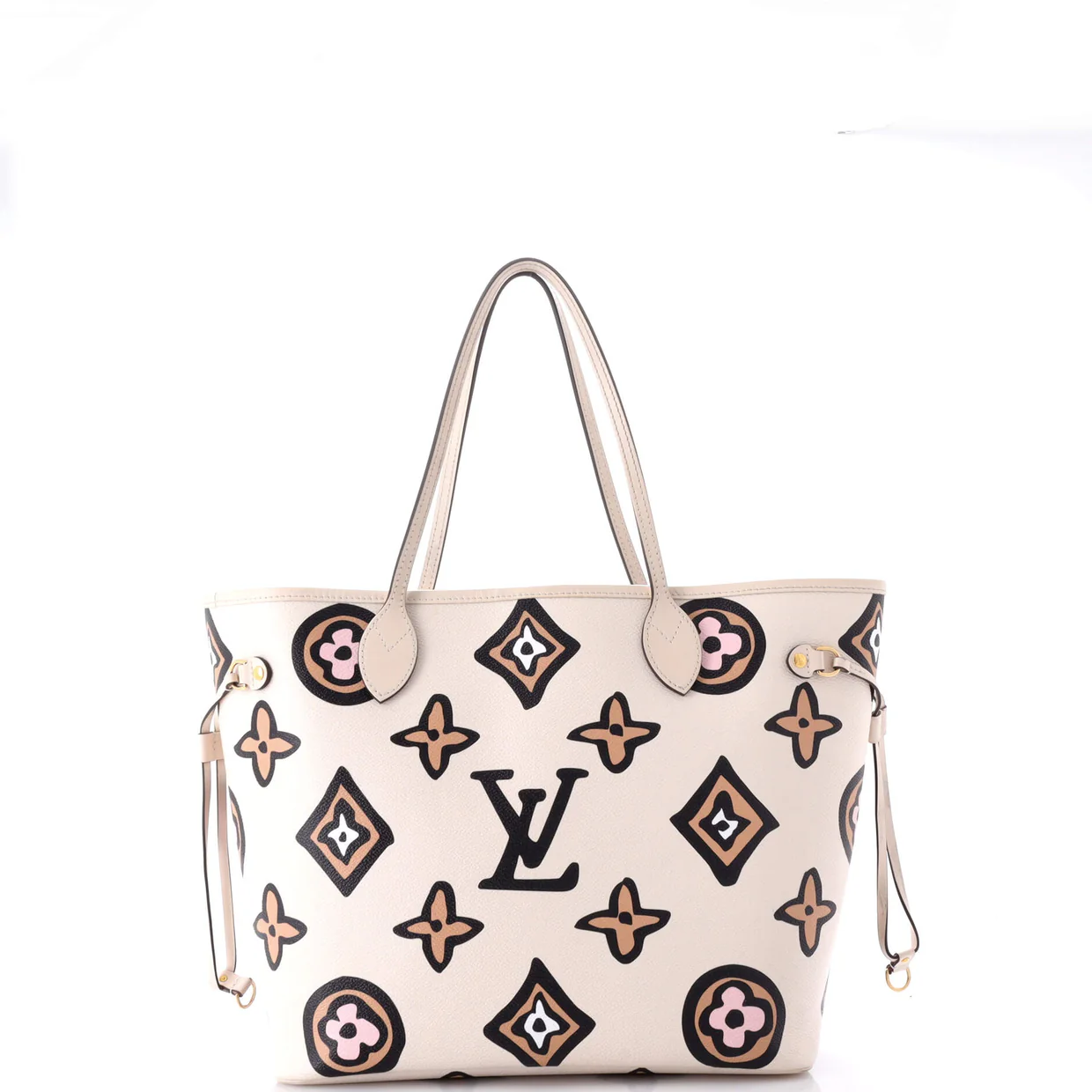 Neverfull NM Tote Wild at Heart Monogram Giant MM - Deep Luxury