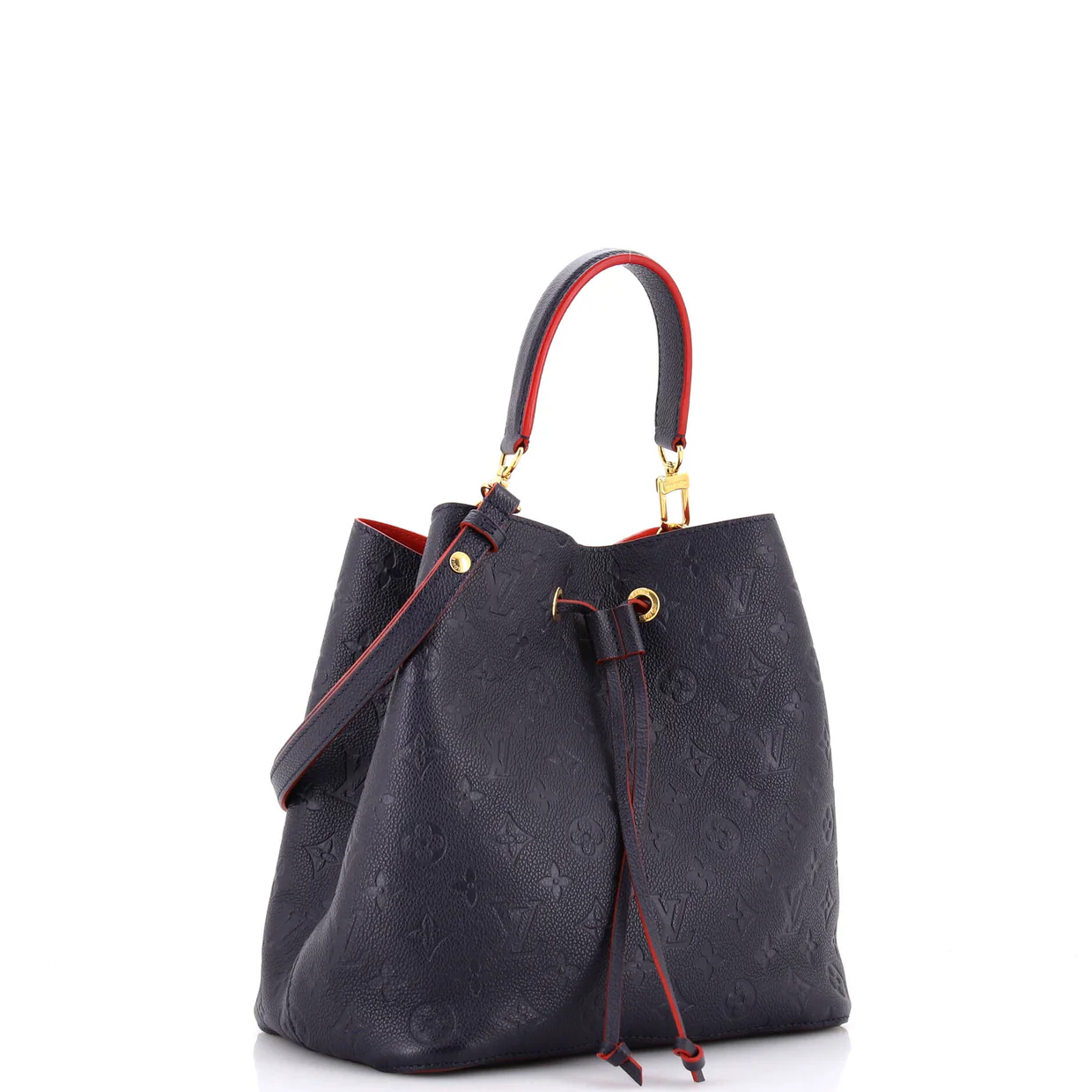 NeoNoe Handbag Monogram Empreinte Leather MM - Deep Luxury