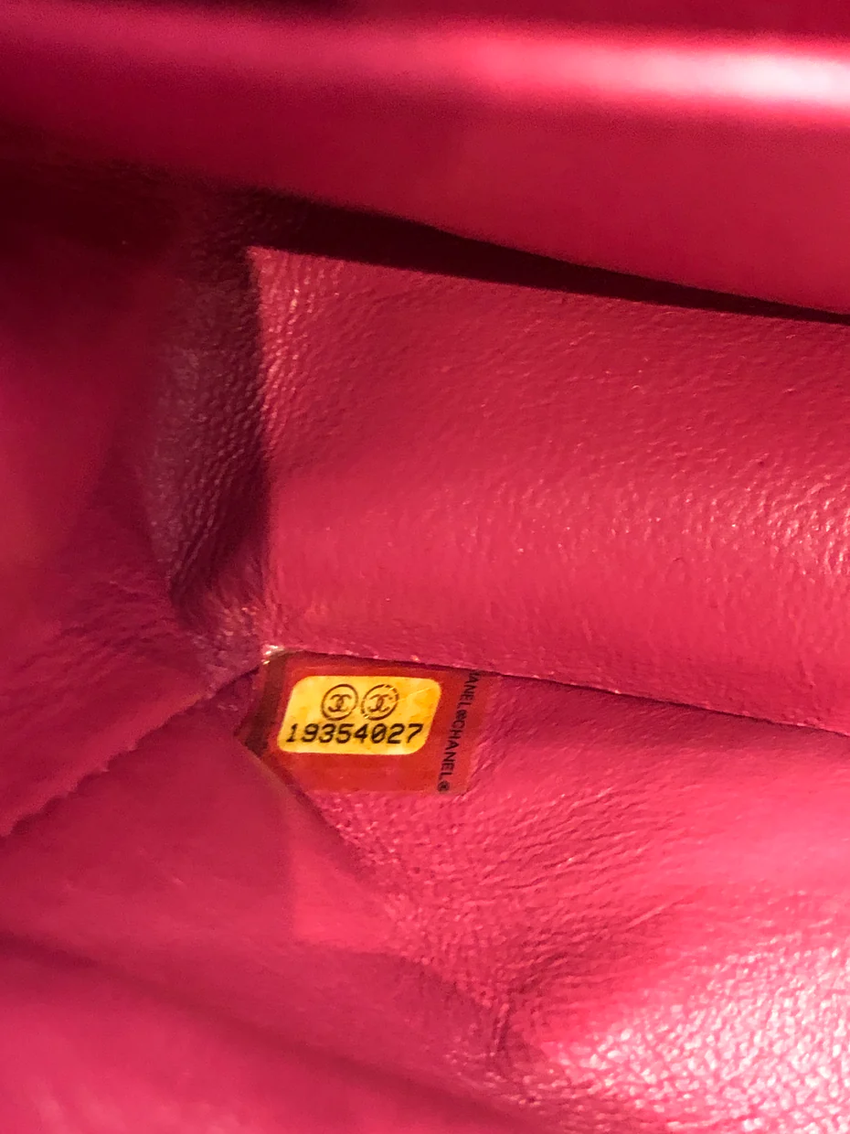 Classic Double Flap Bag Quilted Patent Medium - Deep Luxury