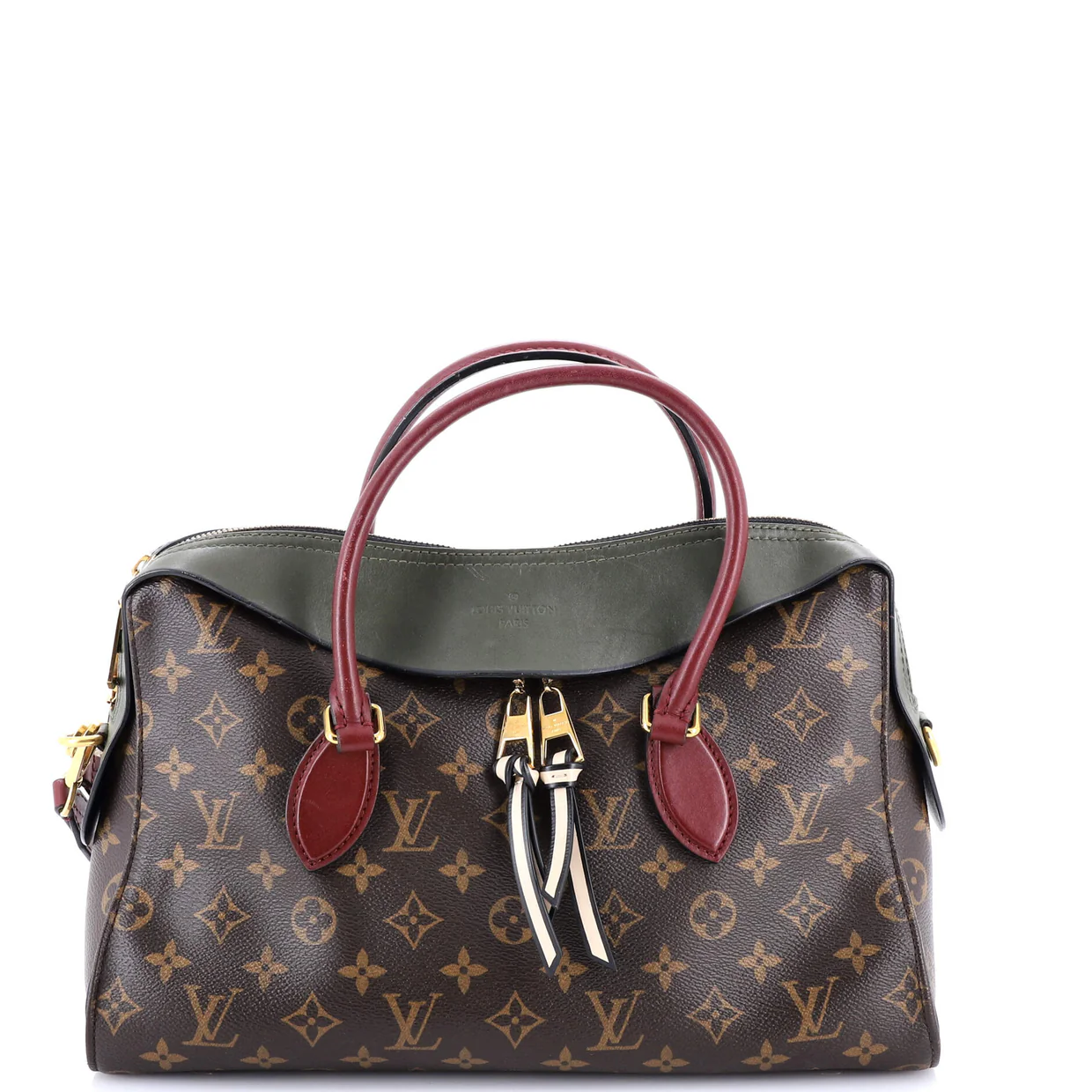 Tuileries Handbag Monogram Canvas with Leather - Deep Luxury