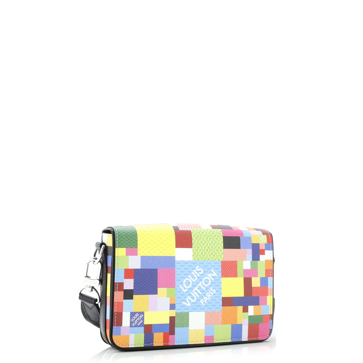 Studio Messenger Bag Limited Edition Multicolor Damier Graphite 3D - Deep Luxury