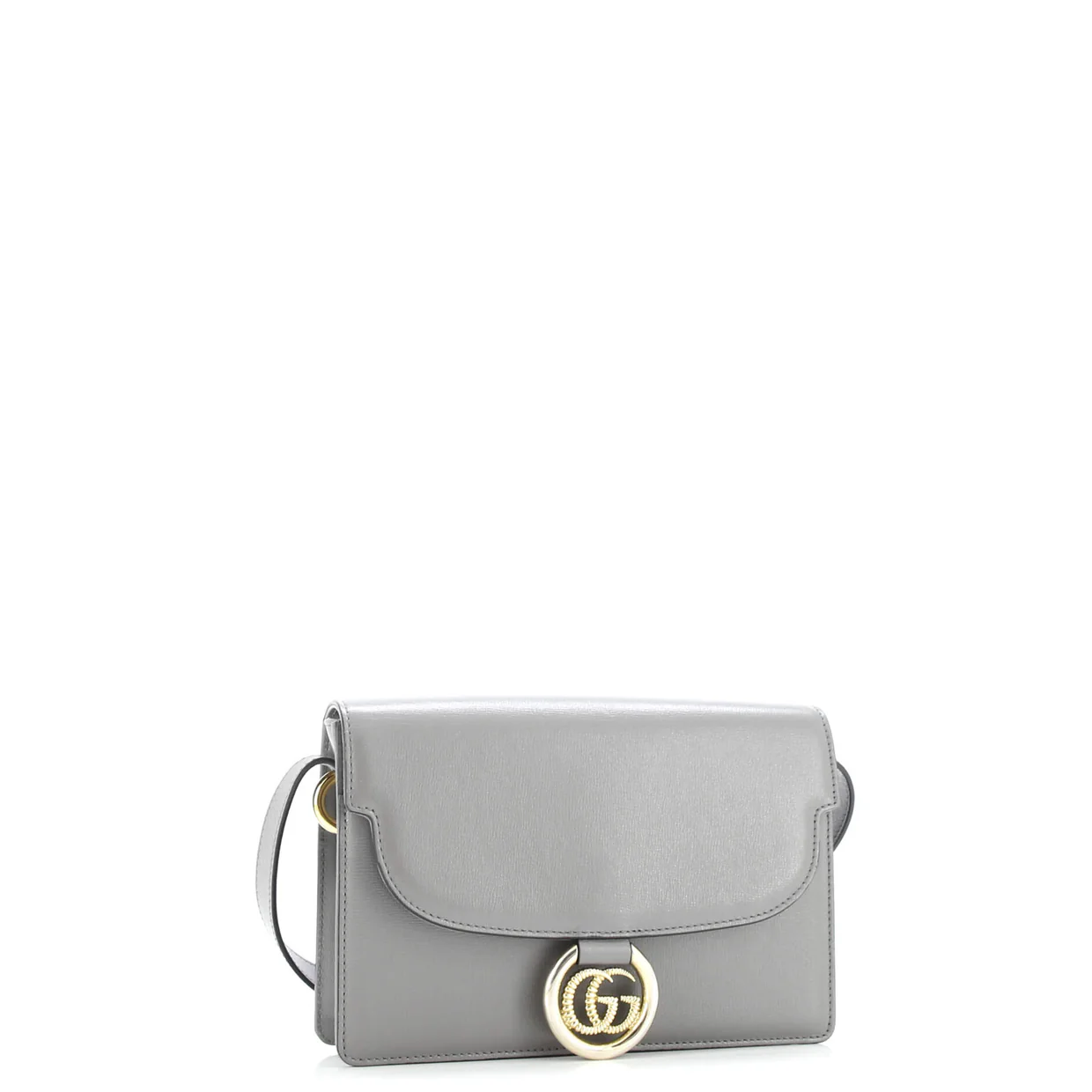 GG Ring Shoulder Bag Leather Small - Deep Luxury