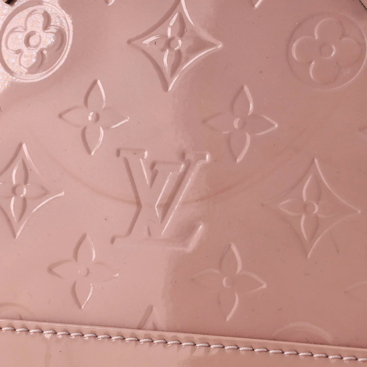 Alma Handbag Monogram Vernis BB - Deep Luxury