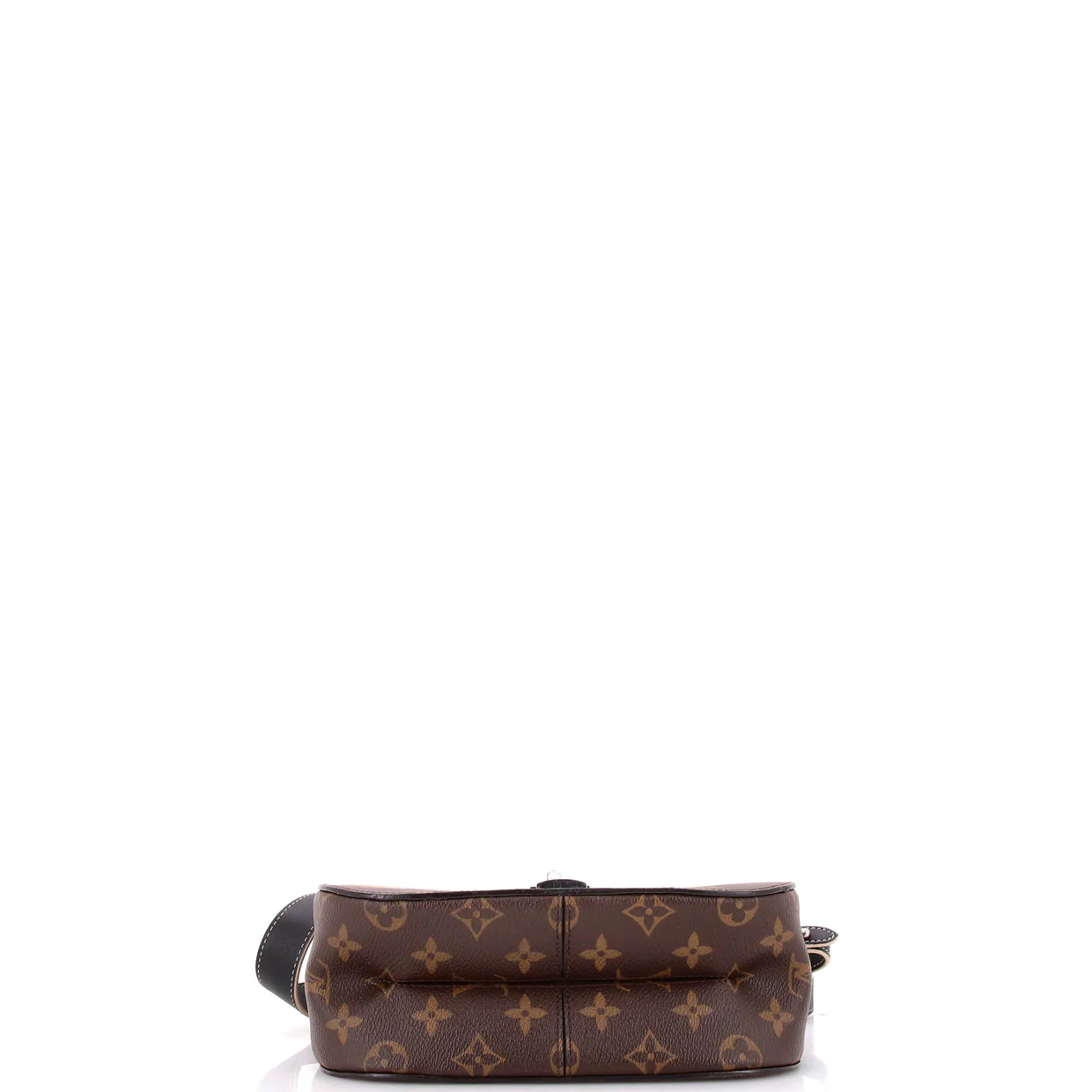 Chain It Handbag Monogram Canvas with Leather PM - Deep Luxury