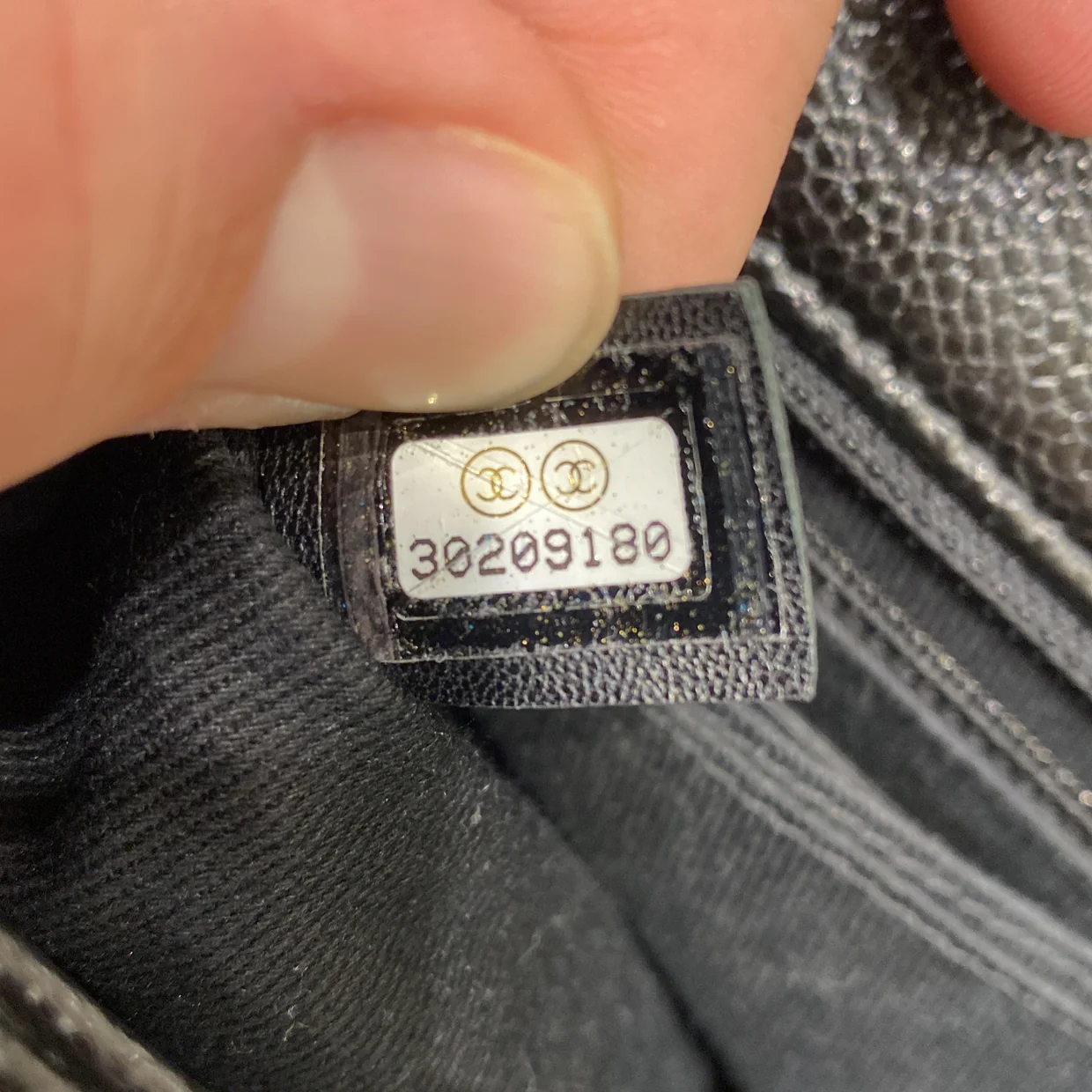 So Black Coco Top Handle Bag Quilted Caviar Mini - Deep Luxury