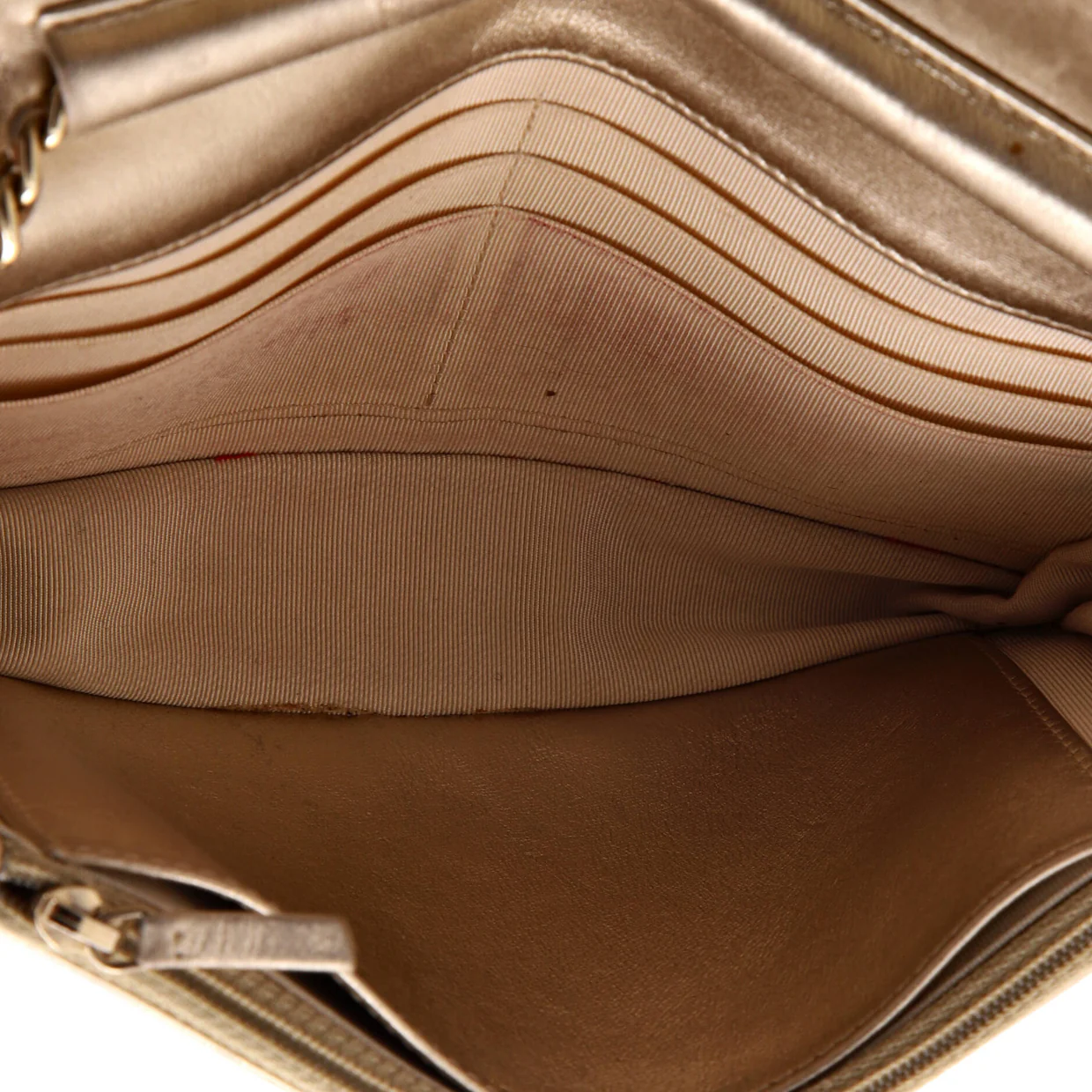 Wallet on Chain Quilted Lambskin - Deep Luxury