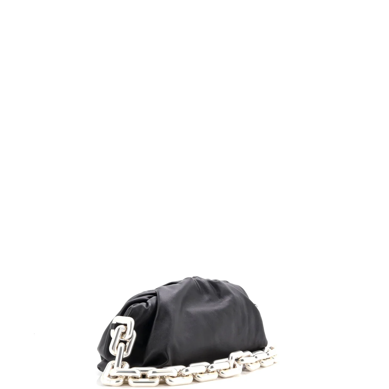 The Chain Pouch Leather - Deep Luxury