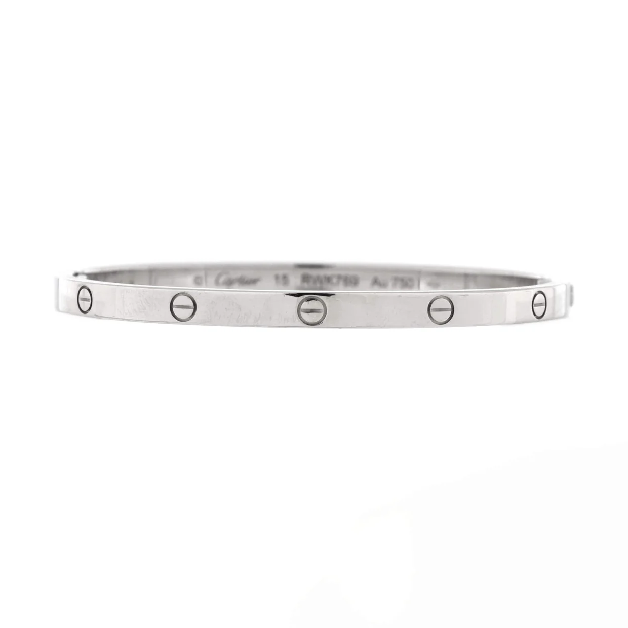 Love Bracelet 18K White Gold Small - Deep Luxury
