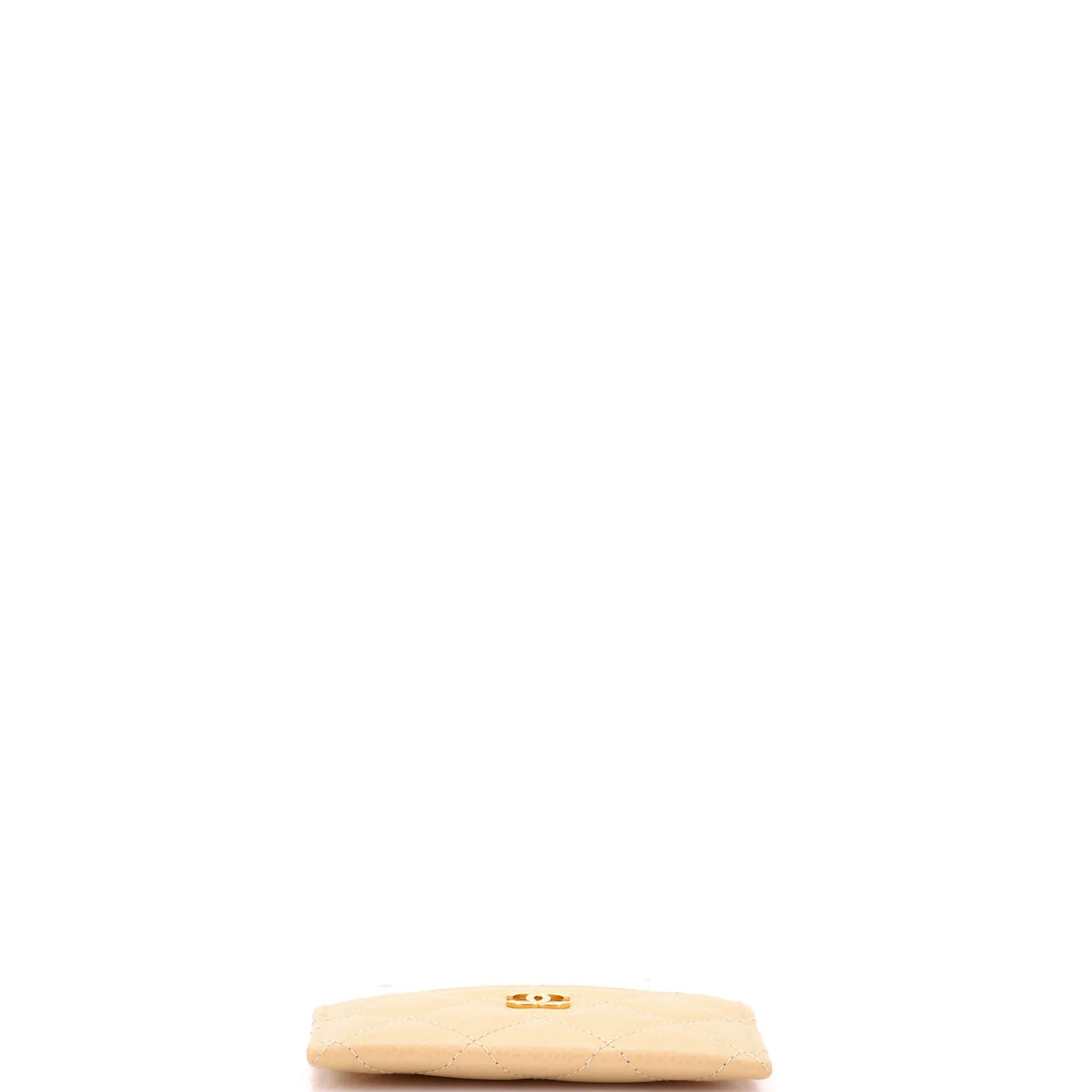 Classic Card Holder Quilted Caviar - Deep Luxury