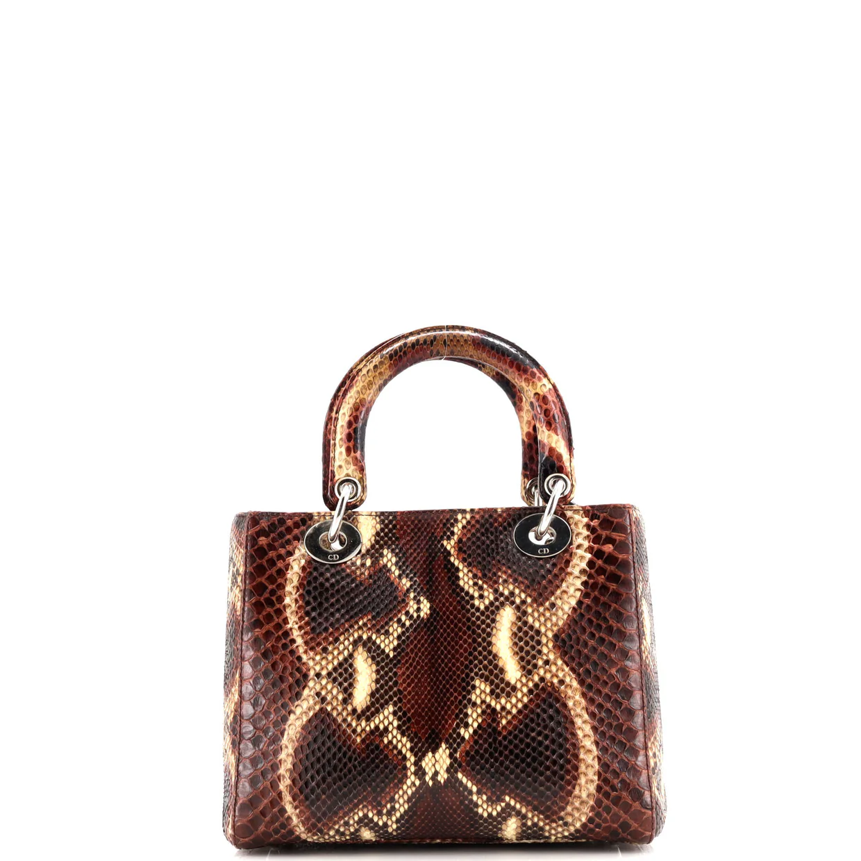 Lady Dior Bag Python Medium - Deep Luxury
