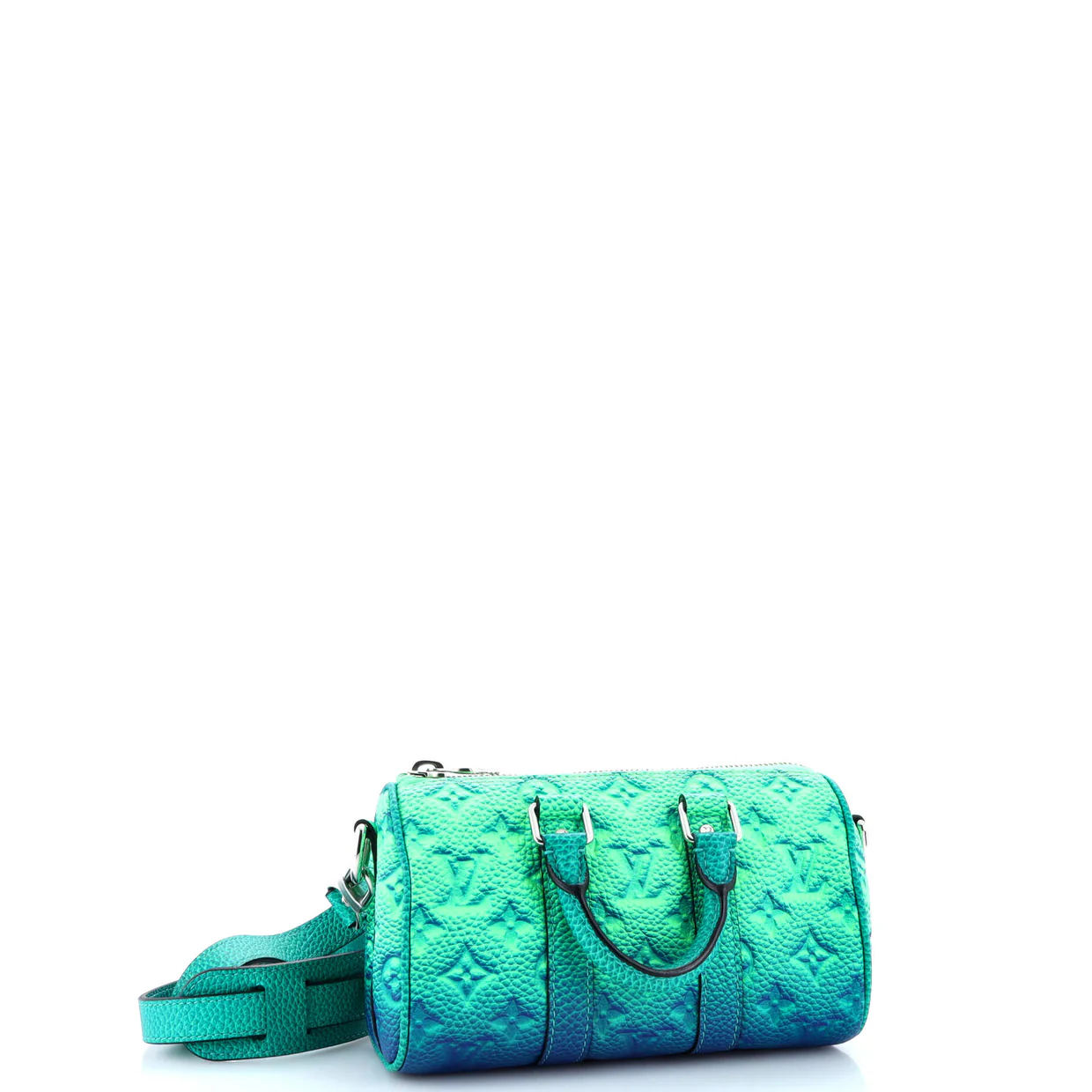 Keepall Bandouliere Bag Limited Edition Illusion Monogram Taurillon Leather XS - Deep Luxury