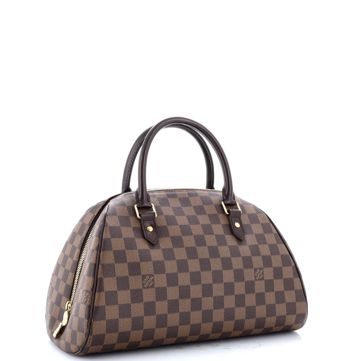 Ribera Handbag Damier MM - Deep Luxury