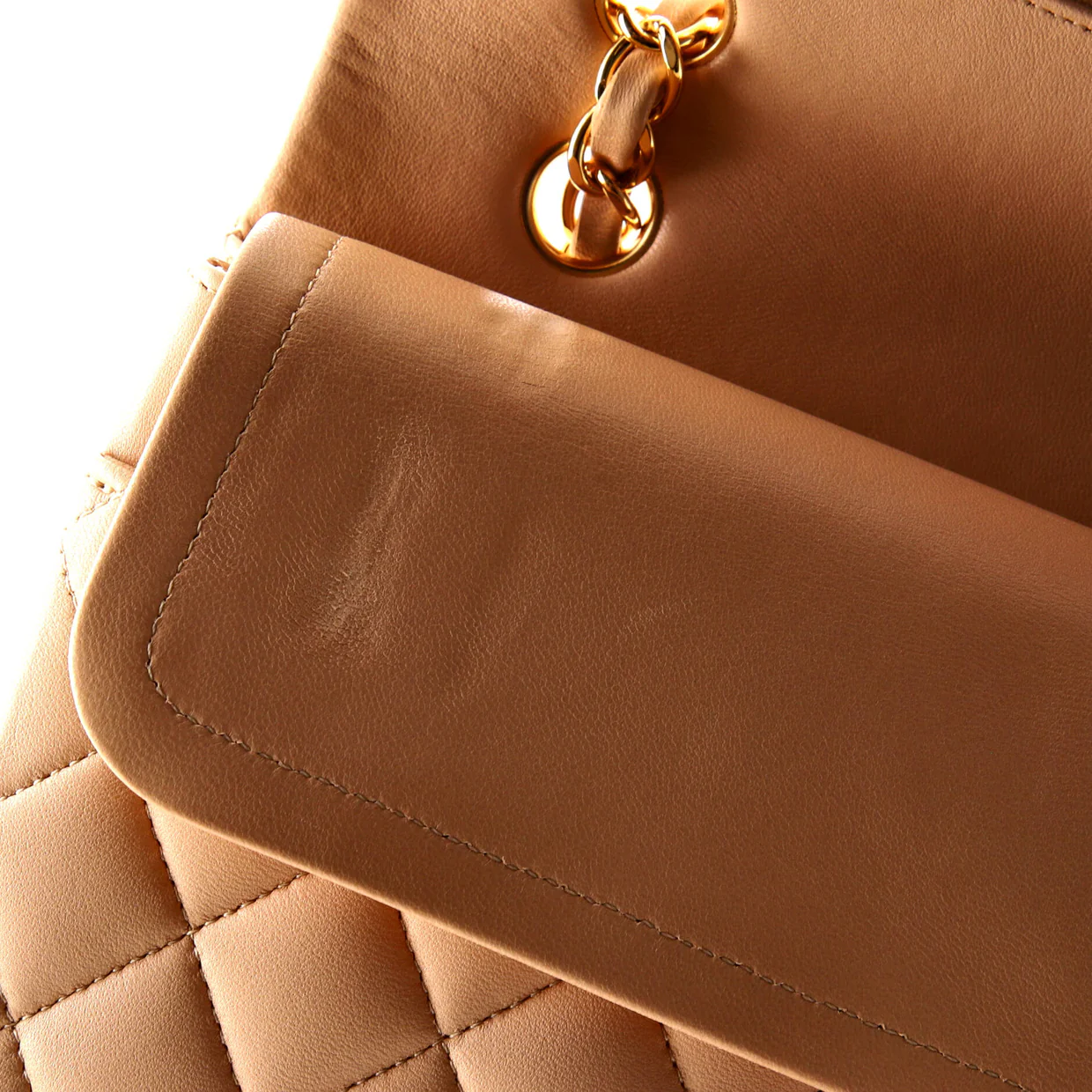 Classic Double Flap Bag Quilted Lambskin Medium - Deep Luxury