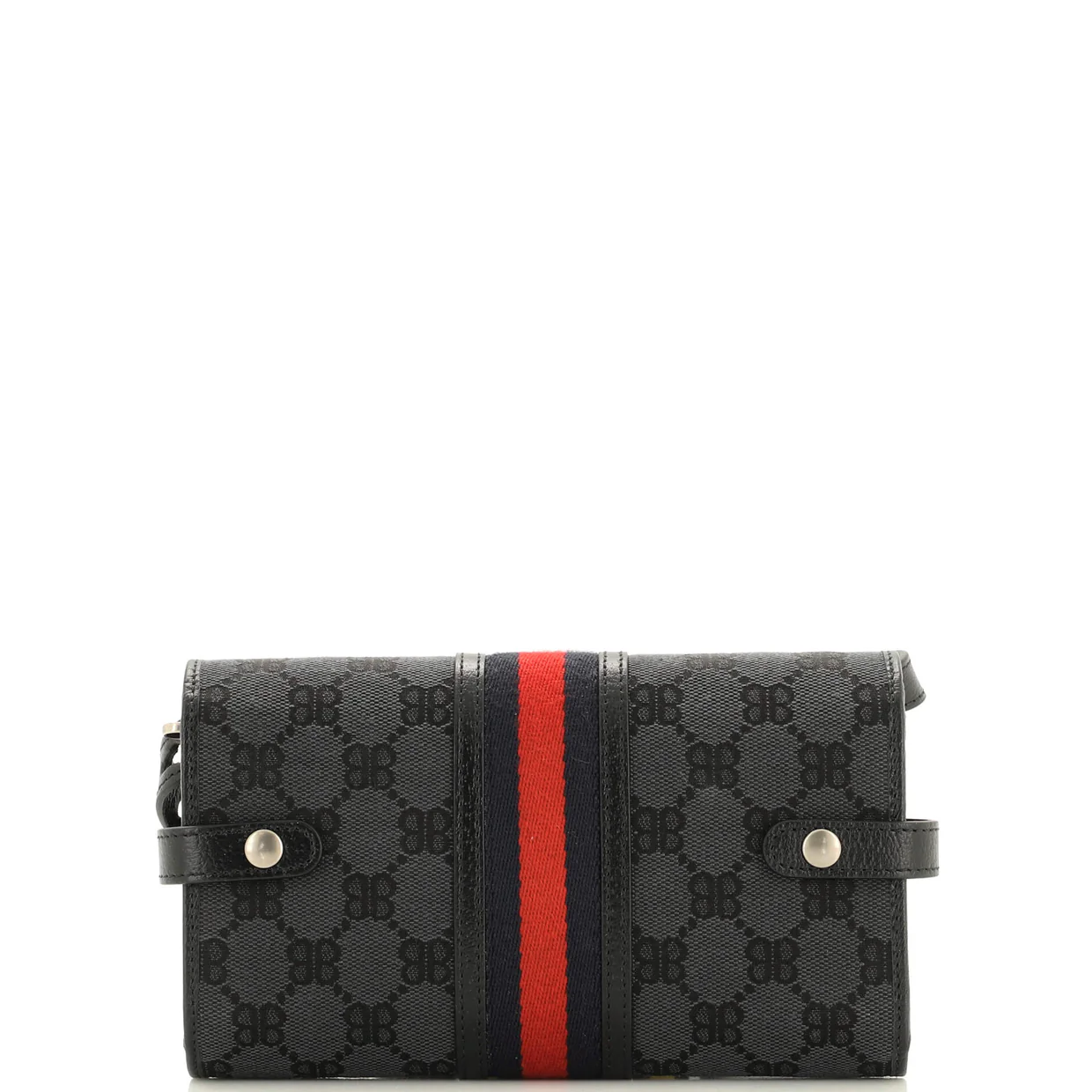 x Gucci The Hacker Wallet on Strap BB Coated Canvas - Deep Luxury