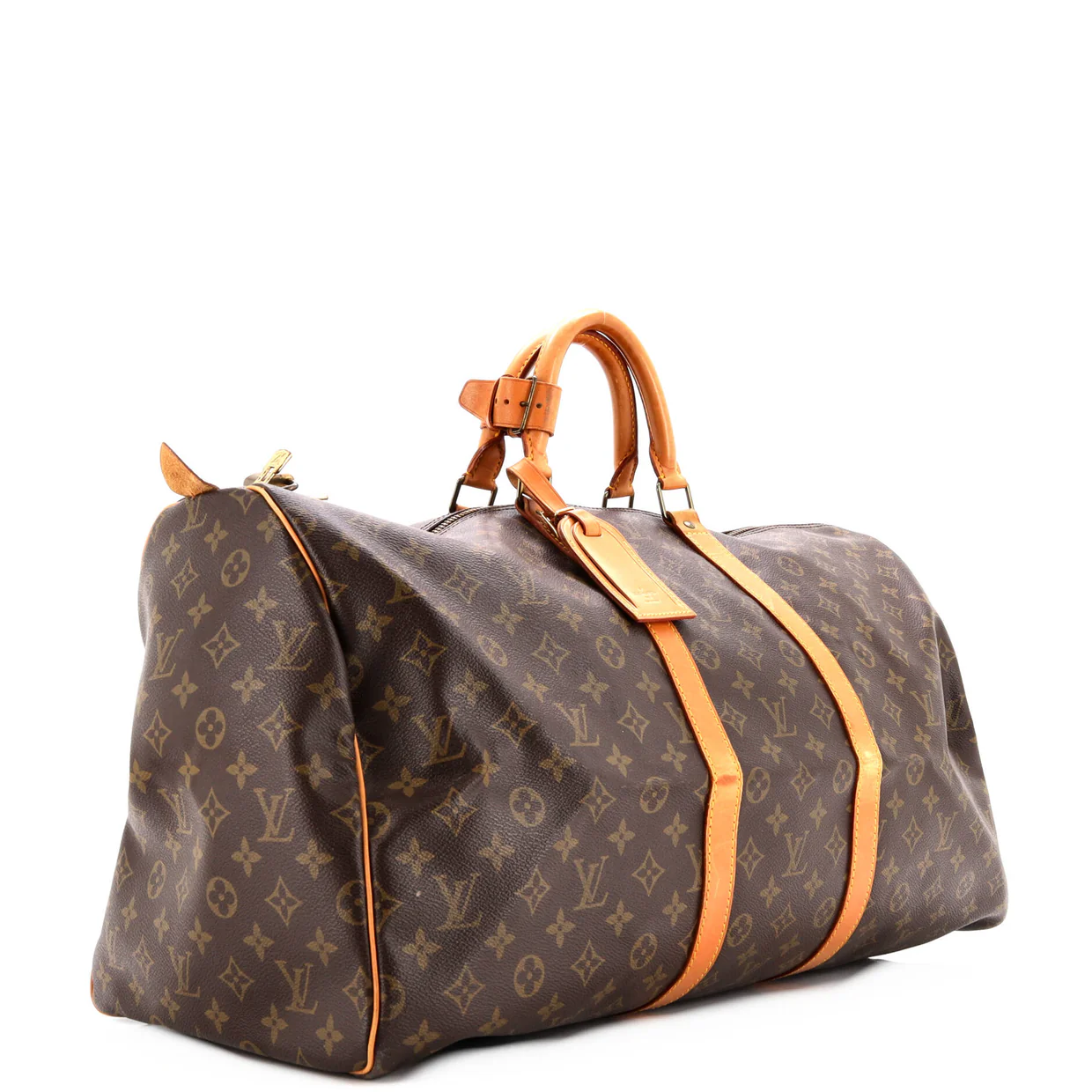 Keepall Bandouliere Bag Monogram Canvas 55 - Deep Luxury