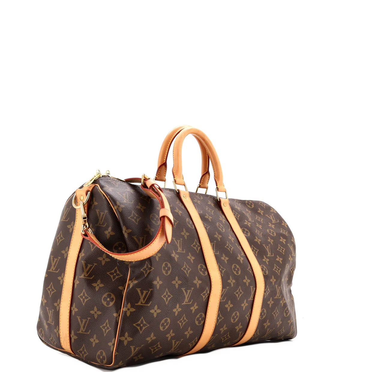 Keepall Bandouliere Bag Monogram Canvas 45 - Deep Luxury