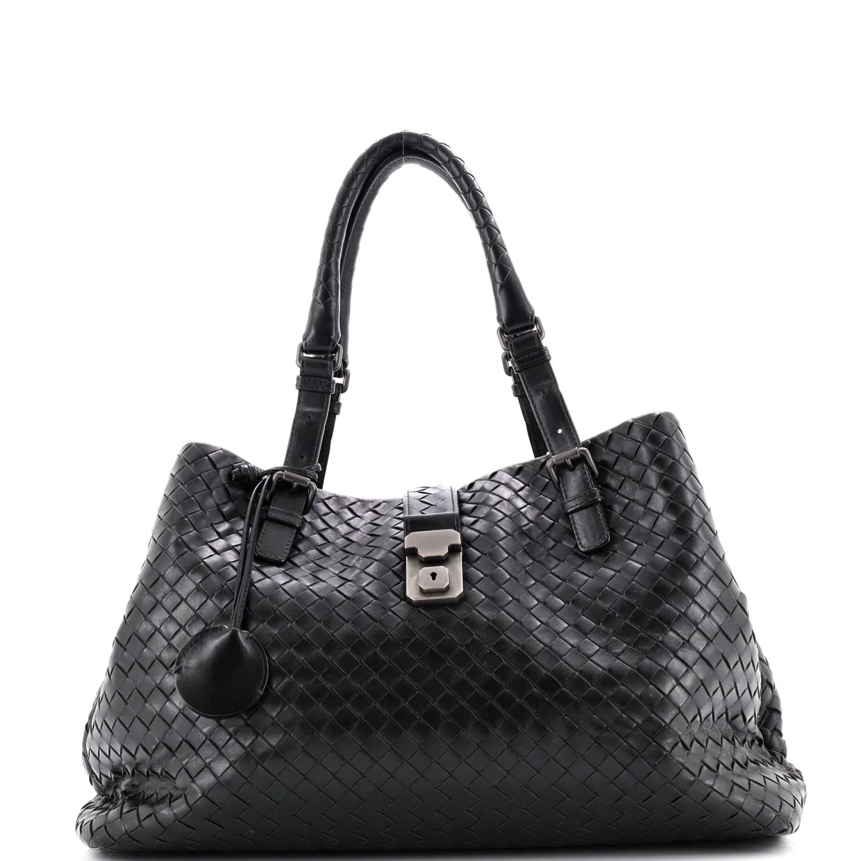 Roma Bag Intrecciato Nappa Large - Deep Luxury