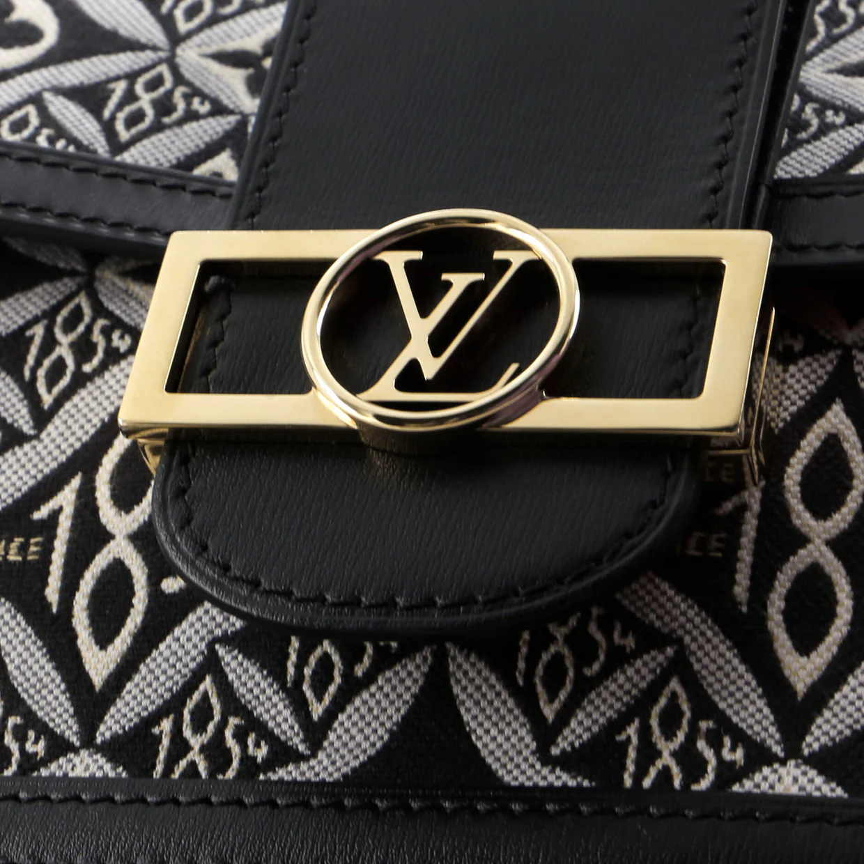 Dauphine Shoulder Bag Limited Edition Since 1854 Monogram Jacquard MM - Deep Luxury