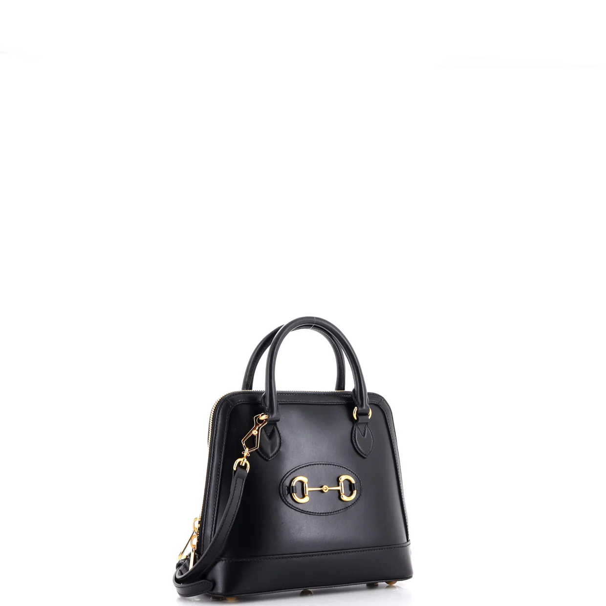 Horsebit 1955 Top Handle Bag Leather Small - Deep Luxury