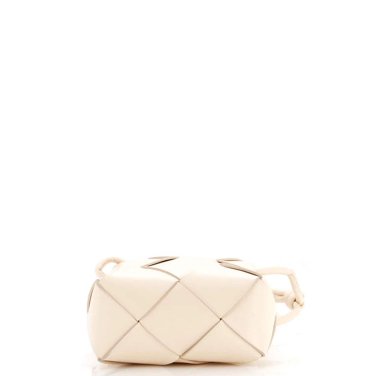 Cassette Camera Crossbody Bag Maxi Intrecciato Leather Mini - Deep Luxury