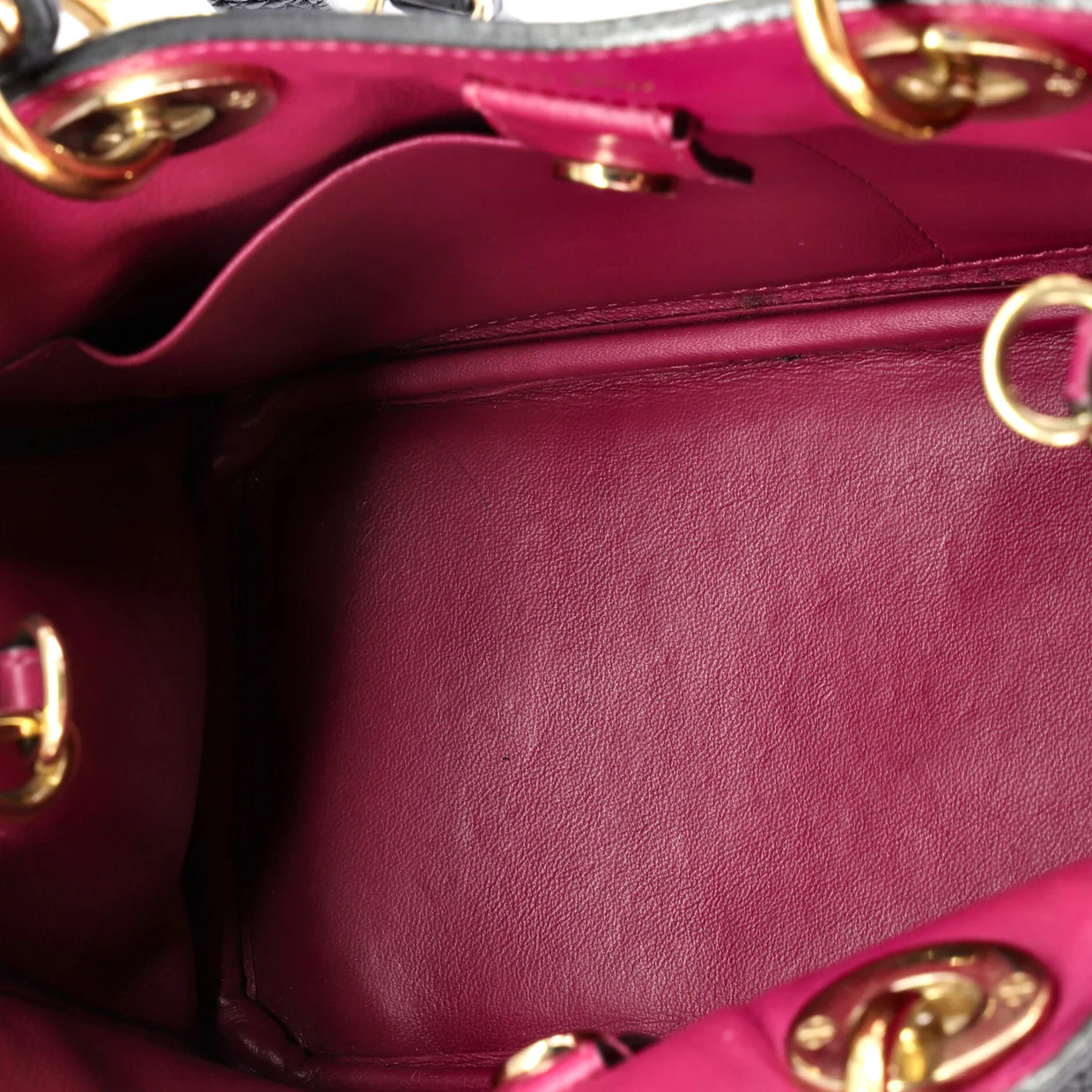 Diorissimo Tote Pebbled Leather Mini - Deep Luxury