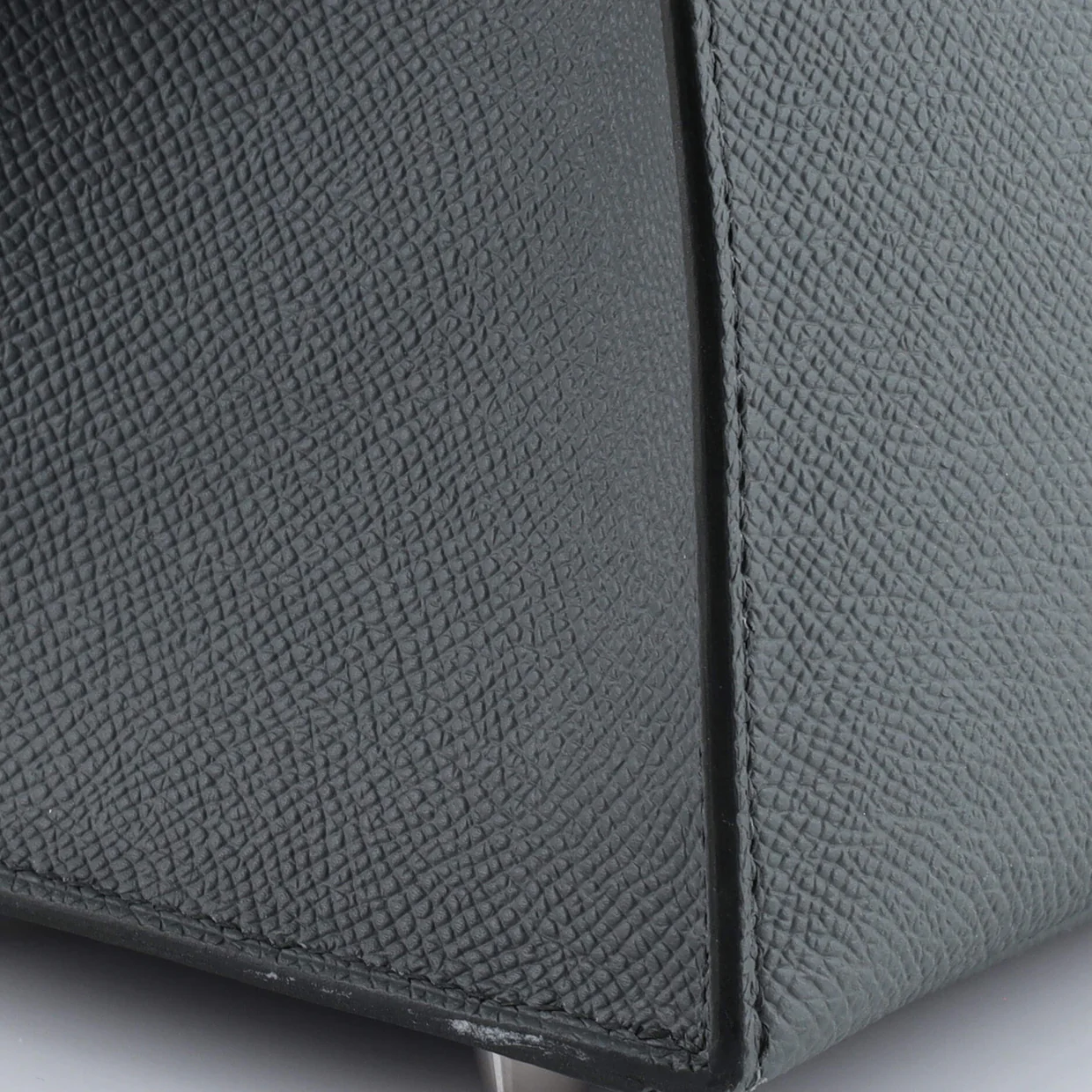 Kelly Handbag Vert Amande Epsom with Palladium Hardware 28 - Deep Luxury