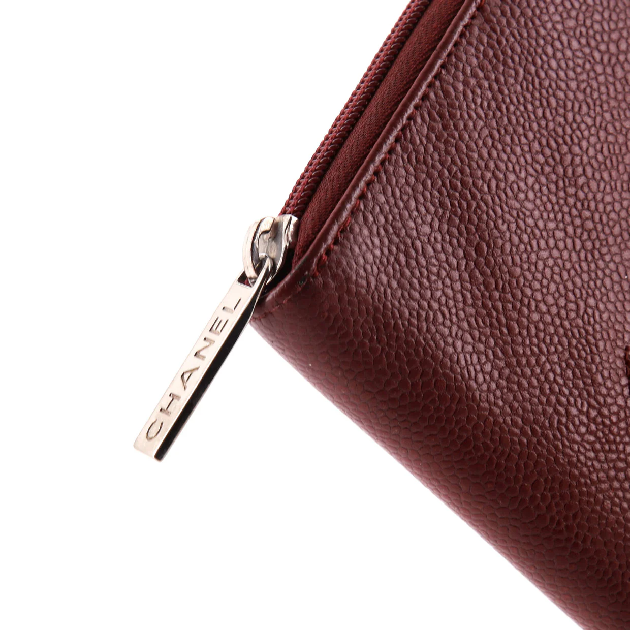 Timeless CC Zipped Wallet Caviar Long - Deep Luxury