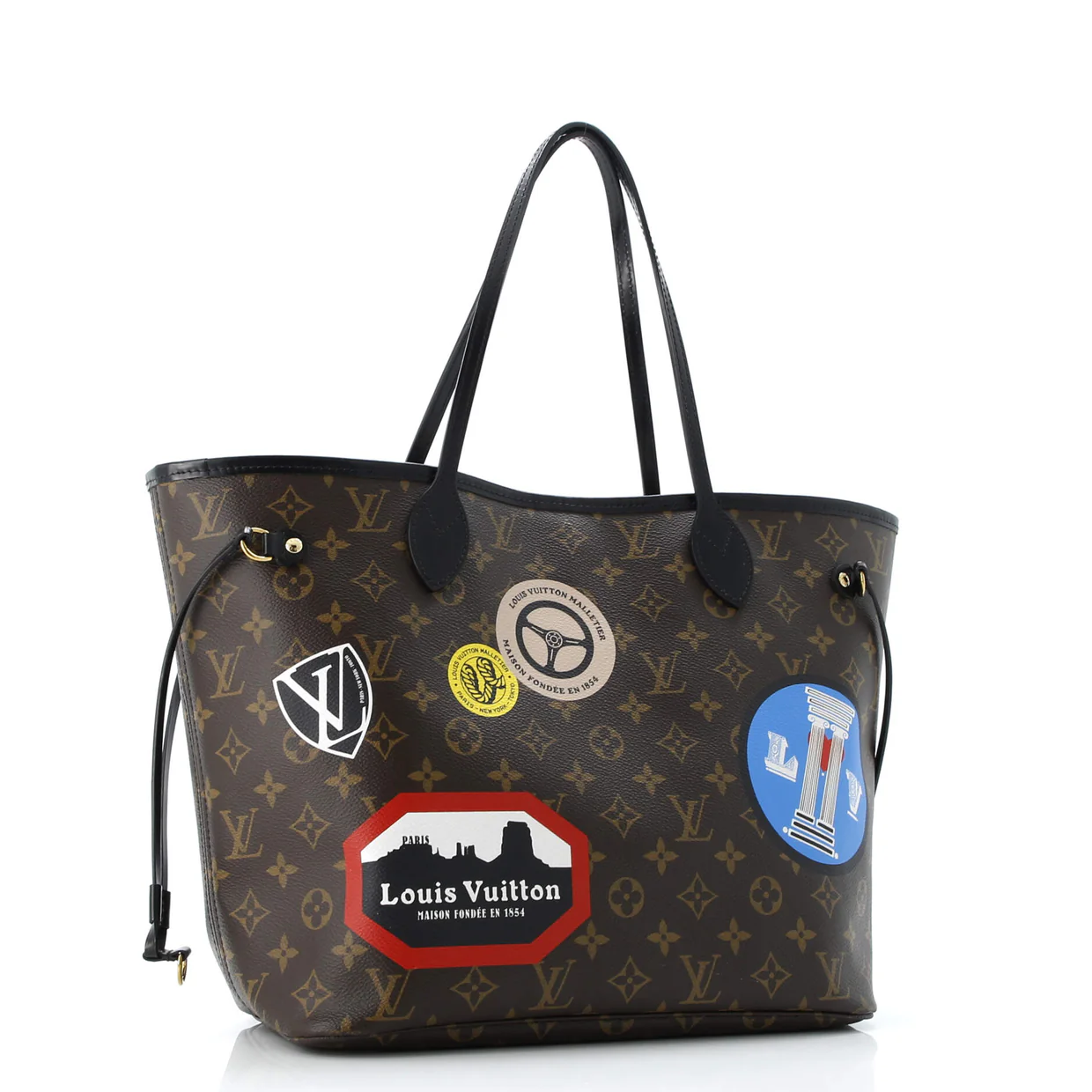 Neverfull NM Tote Limited Edition World Tour Monogram Canvas MM - Deep Luxury