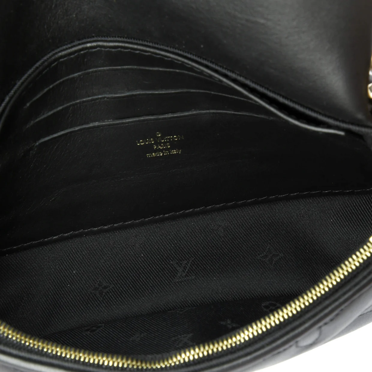 Wallet on Strap Bubblegram Leather - Deep Luxury