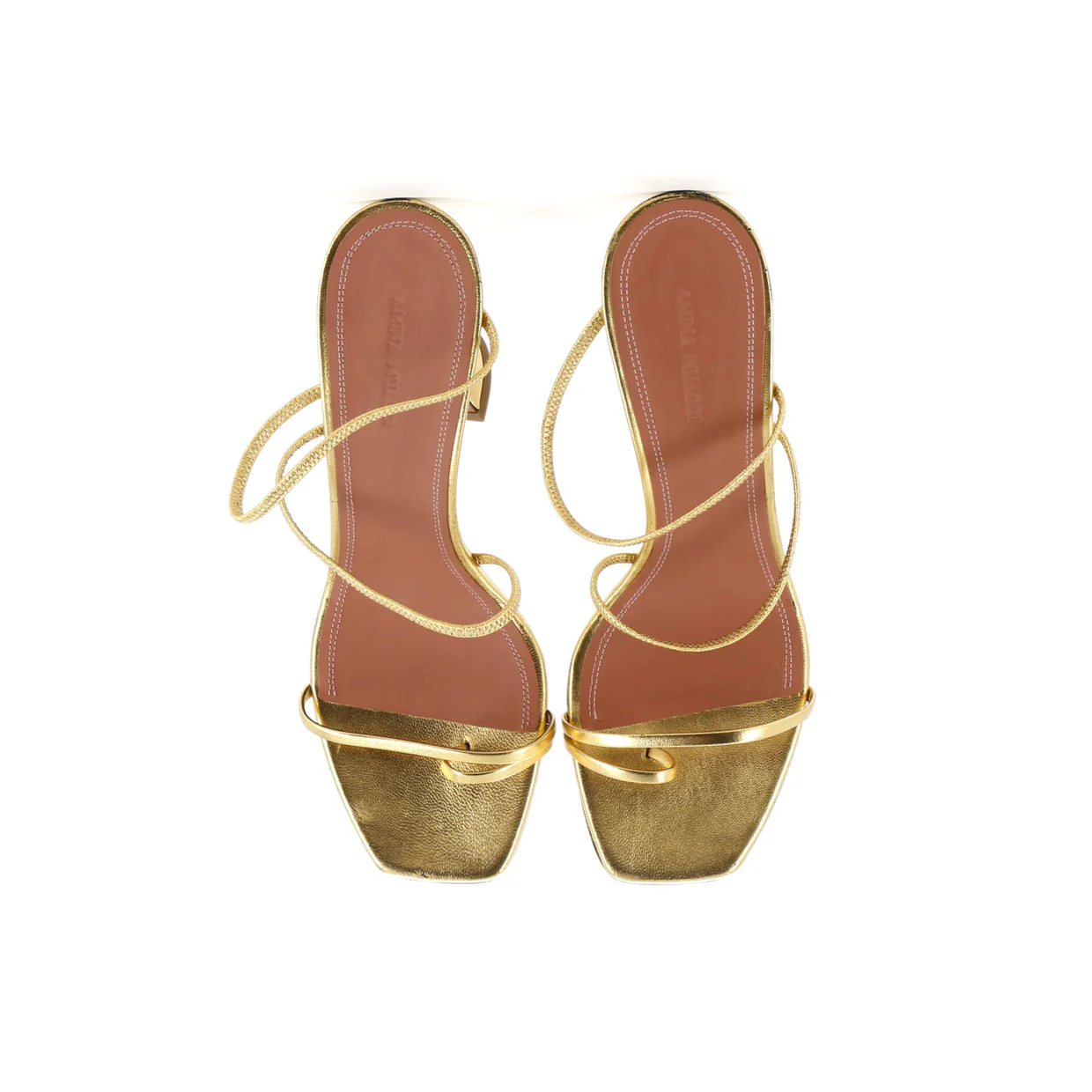 Women's Naima Heeled Sandals Leather 95 - Deep Luxury