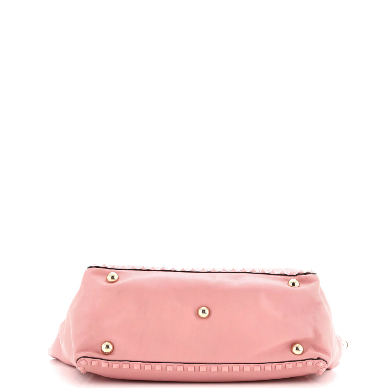 Rockstud Tote Soft Leather Medium - Deep Luxury